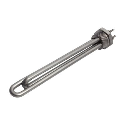 Heating Element for Solar Water Heater, 1" NPT/BSP, DC 12V/24V/48V, 300W/600W, 304 Stainless Steel (NPT, DC 48V, 300W, 200mm L)