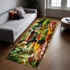 Green Fruit & Vegetable Kitchen Runner Rug, 60 x 120 cm view 2