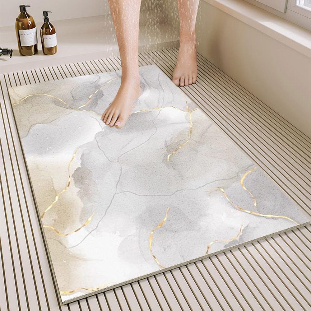 Pevfeciy Non-Slip Shower Mat 130 x 160 cm