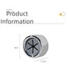 FACAIIO No-Drill Storage Hooks with Chrome Finish, 4-Pack view 2