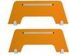 Office Partition, 2 Acoustic Panels with Support Feet for Classroom Tables (Each 60 x 30 cm) view 1