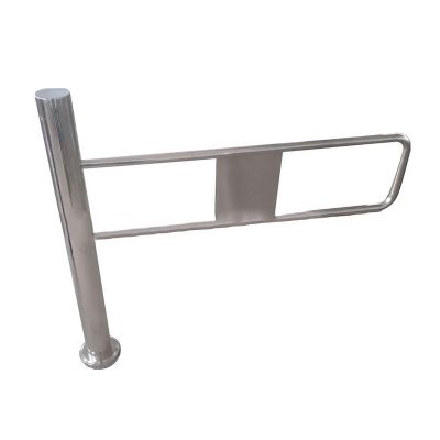 1-Way Spring-Loaded Safety Swing Gate, Stainless Steel, 50 x 97 cm