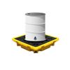 SFSLBFB Modular Heavy-Duty Spill Containment Tray, 67 x 67 x 15 cm, with Leak-Proof Grating Platform view 1