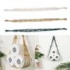 FACAIIO Bohemian Cotton Rope Hanging Toilet Paper Storage Bag view 2