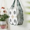 FACAIIO Bohemian Cotton Rope Hanging Toilet Paper Storage Bag view 3