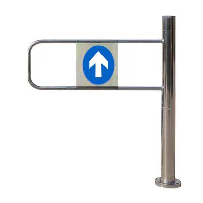 Adjustable Universal Stainless Steel Security Swing Gate, One-Way Rotating Barrier