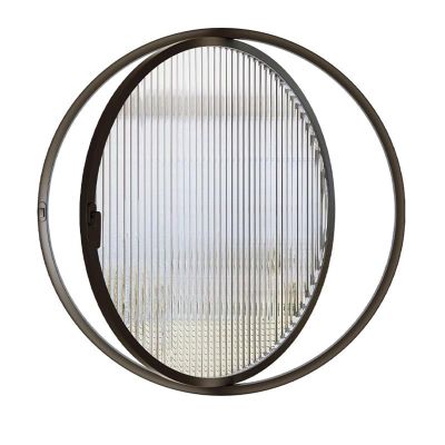 ZHANGshouf Round Flush-Mounted Ventilation Window with Pivot Function