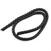 Hydraulic Hose Protection Spiral Wrap, 1 m, 8/12 mm Inner Diameter, Black, for Hydraulic, Pneumatic and Industrial Hoses (D-12 mm) view 1