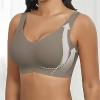 2-Pack Women's Seamless Sports Bras, Strong Support, Wire-Free view 3