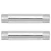 ZJchao 2-Piece Stainless Steel Threaded Pipe Nipples, Same Diameter, for Plumbing Fixtures (4-Point Additional Threaded Extension Rod, 10 cm) view 4