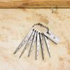 FACAIIO Stainless Steel Gap Gauge Set, 7 Tapered Feeler Gauges, 175 mm view 3
