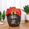 SHINEOFI Sealed Ceramic Schnapps Container with Tassel Closure view 4