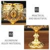 Parliky 2-Piece Small Antique Tempered Glass Liqueur Glasses with Whiskey Motif, 30 ml view 3