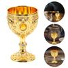 Parliky 2-Piece Small Antique Tempered Glass Liqueur Glasses with Whiskey Motif, 30 ml view 4