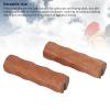 Plyisty 2-Piece Insulated Wooden Pan Handles for Camping and Grilling (Sapeli Wood Grain) view 3
