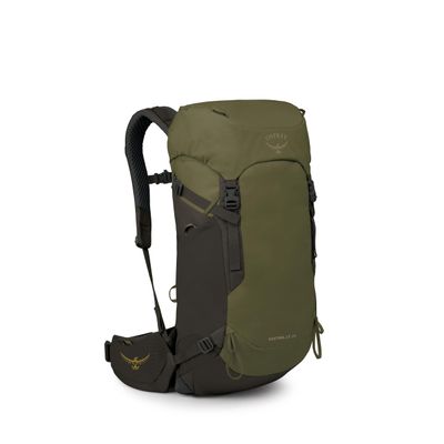 Osprey Kestrel LT 28L Men's Backpack - Lightweight Hiking & Travel Pack with Waterproof Rain Cover, Moss Green