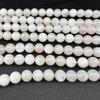 Moonstone Beads 8 mm, Approx. 46 Pieces on a 38 cm Strand view 2