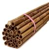 1 Moso Bamboo Cane, Phyllostachys pubescens, Carbonized, 300 cm, 3–4 cm Diameter, Yellow-Brown, 1 kg view 2