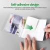 GRIRIW Self-Adhesive Laminating Sheets A6, 50 Sheets, Glossy Photo Sealing Films for Crafts and Archiving view 3