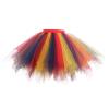 Women's Rainbow Tulle Skirt, Colorful Tutu, Rainbow and Parrot Costume, Clown Rainbow Skirt, Carnival 7 view 1