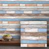 COMSTICKC Self-Adhesive 3D Wall Panels, Wood-Look, 10-Pack, 30 x 30 cm view 1