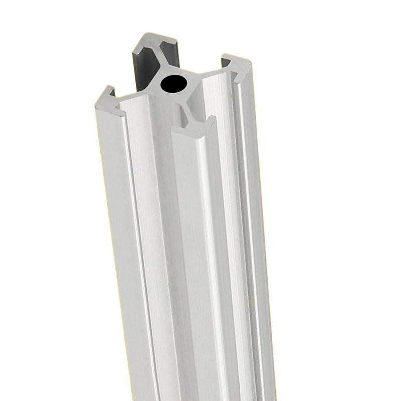 GTPBAO 1515 Aluminum Profile, Silver Anodized, 15 x 15 mm, 350 mm (13.78 in)