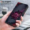 YKTO Samsung Galaxy S24 Ultra PU Leather Wallet Flip Case, Diagonal Rose view 3