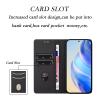 GoodcAcy Wallet Case for Honor X7A 4G, Black view 3