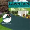 Ayztantine Artificial Grass Self-Adhesive Seaming Tape, High-Viscosity Repair Tape (Green Double, 100 mm x 10 m) view 3