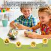 Coolden 3D Maze Ball Puzzle with Rolling Balls, Large Maze Cube, Yellow view 4