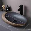 Toilettes Groes Spiral Countertop Vessel Sink view 2