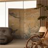 IMEITE Privacy Screen Room Divider, Decorative Retro Folding Screen, 200 × 180 cm view 4
