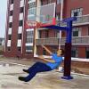 Basketball Pole Padding for Playgrounds, Waterproof, Black, 120 cm view 1