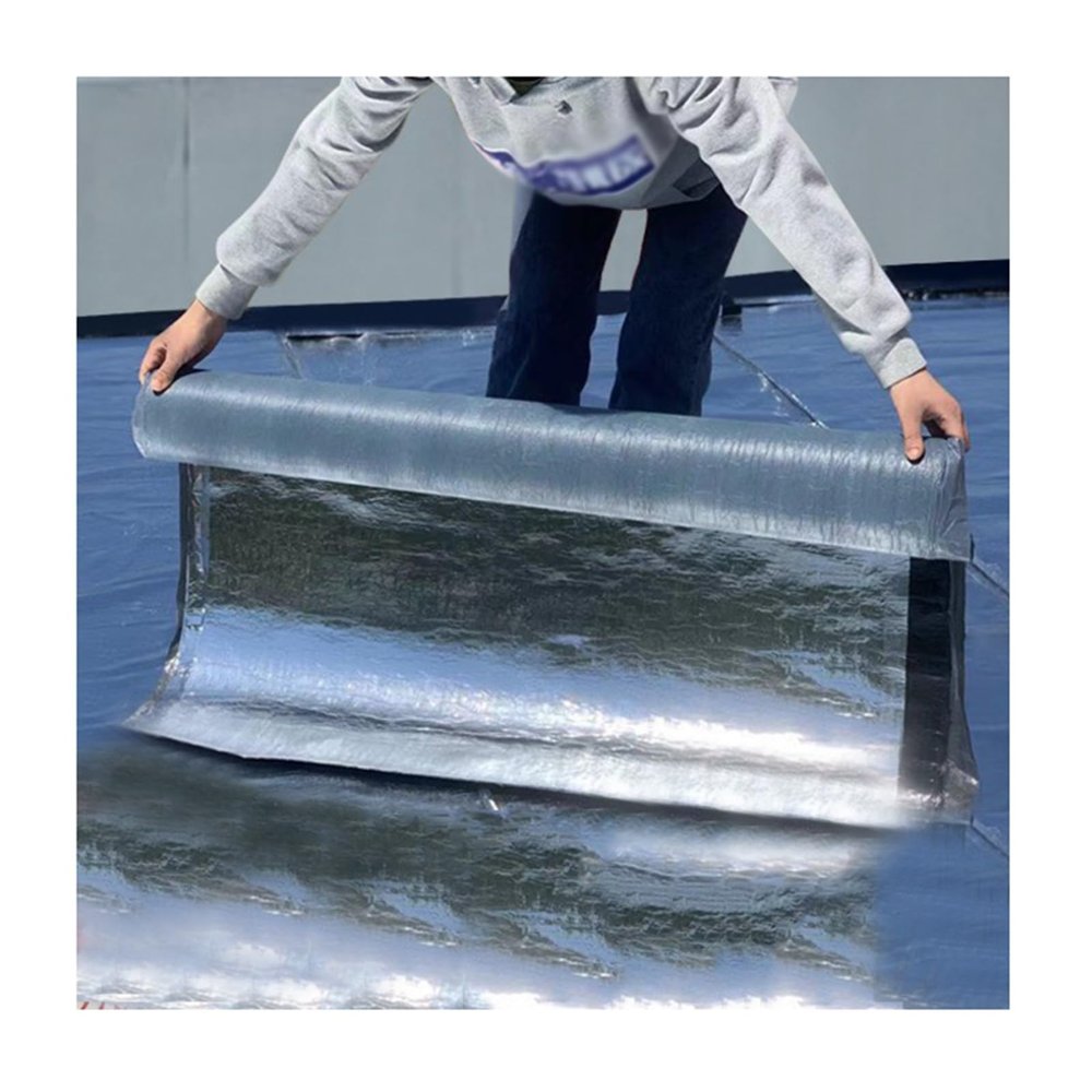 Self-Healing Modified Bitumen Waterproofing Membrane Roll, 1.2 mm Thick, 10 m Long