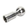 HIFRQVVC Stainless Steel Rotary Spray Ball, 3/8" 1/2" 3/4" 1" 2" BSP Female Thread, Rotating Tank Cleaning Ball, SS304 (45659) view 1