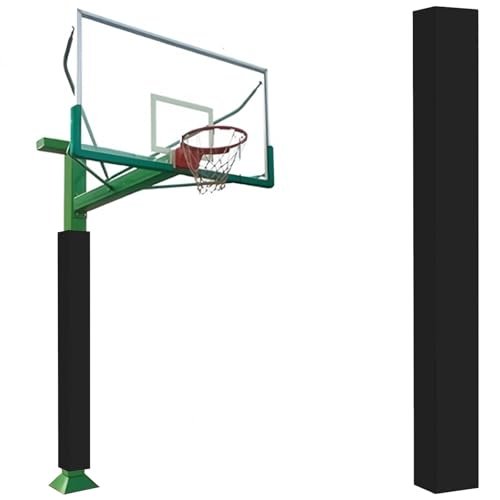 Basketball Hoop Pole Pad for Square Posts, Black, 130 cm