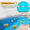 80 m Floating Pool Divider, Durable Swim Rope with 2 Hooks (95 meters) view 4