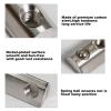 KINETOX 60-Piece M8 T-Nut Set with Spring Ball for 30-Series Aluminum Profiles view 3