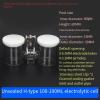 H-Type Electrolysis Cell with Replaceable Membrane, Unsealed Three-Electrode Borosilicate Glass Cell, 1 Set (100 mL) view 2