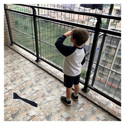HAIXHX 98/114/131/147/164 ft Plastic Balcony Fence with Cable Ties, Hexagonal Extruded Chicken Wire Poultry Netting (3.2 x 131 ft/1 x 40 m)