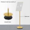 ZGHQHCDRH Sign Stand, Sidewalk Poster Stand, Floor Stand for Banner Display, Foam Board Stand, Heavy-Duty (Black) view 2