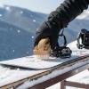 Heavy-Duty Brass-Enhanced Ski Base Brush for Wax Removal view 2