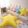 Xiyocadt Star-Shaped Pillow, Soft Plush Cuddle Pillow for Kids' Nursery and Bedroom, Milky White, 150 cm view 2