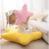 Xiyocadt Star-Shaped Pillow, Soft Plush Cuddle Pillow for Kids' Nursery and Bedroom, Milky White, 150 cm view 3