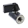 Brass Ball Valve, 0.3 cm Male-to-Female Thread, for Air Compressor Hoses view 3