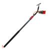 QIYFOZ Water-Fed Telescopic Window Cleaning Pole, 3.6 m, 180° Rotating Brush Head with Squeegee view 1