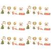 Youbones Christmas Napkin Rings, Set of 36 – Reindeer Napkin Holders view 1
