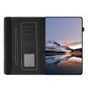 DayQiQiPu PU Leather Wallet Flip Cover for Samsung Galaxy Tab S9 11-inch, Cat Shadow Pattern, Auto Sleep/Wake view 4