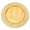 BESPORTBLE 30 cm Large Round Metal Serving Tray view 1