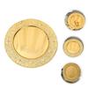 BESPORTBLE 30 cm Large Round Metal Serving Tray view 3